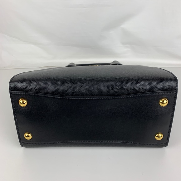 New Prada Italian Bibliotheque Saffiano City Tote - Picture 6 of 8